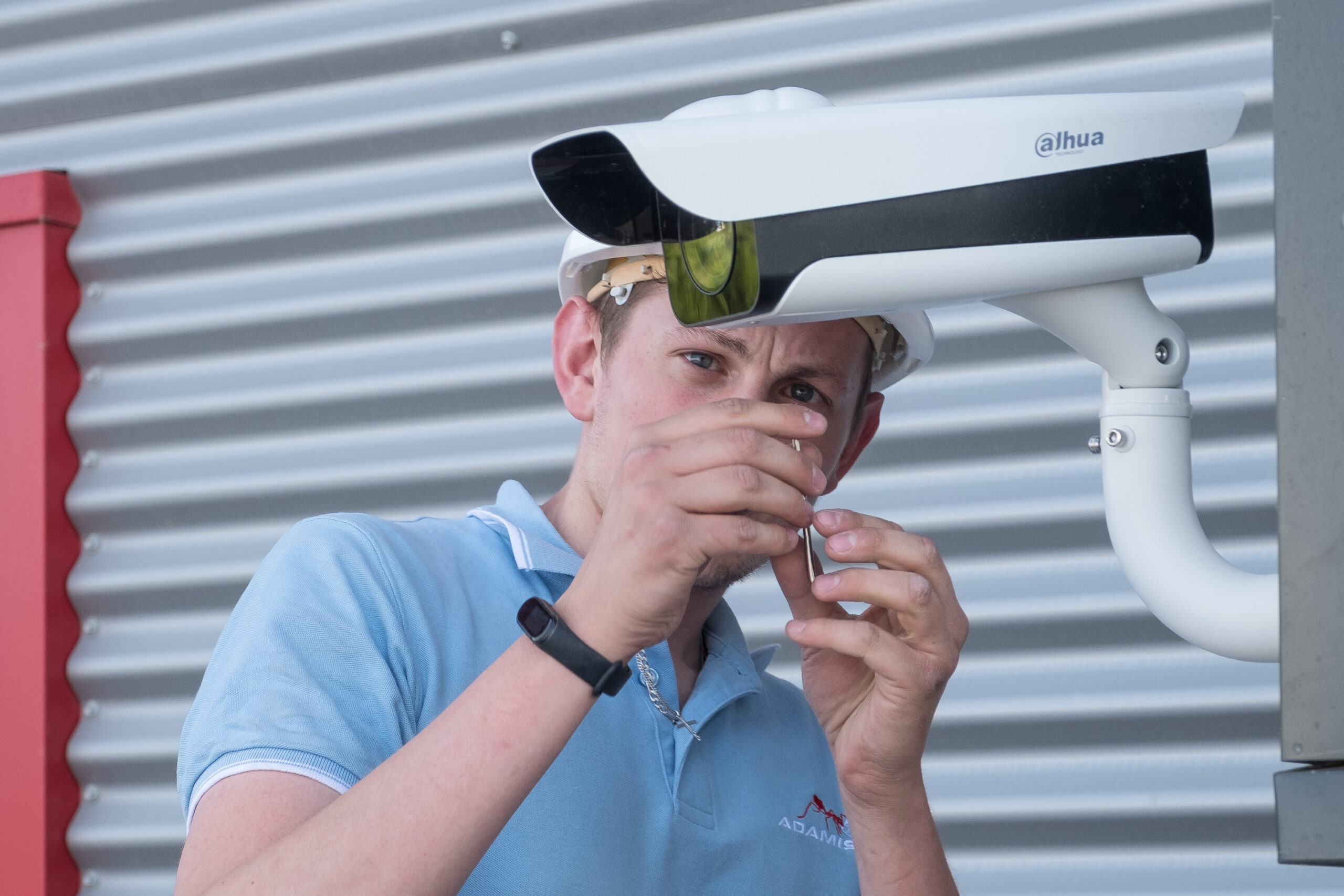 Installation d'une caméra Visualys